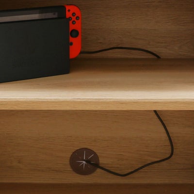 コードを通せる配線用隙間