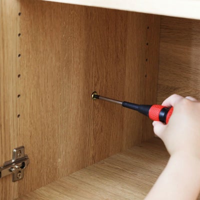 横連結はネジでしっかり固定