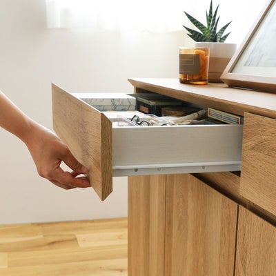 取っ手のないデザイン