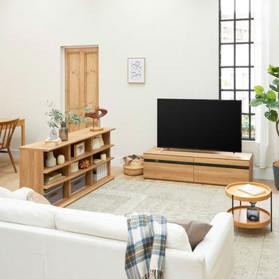 シリーズで揃えて統一感のあるリビングに