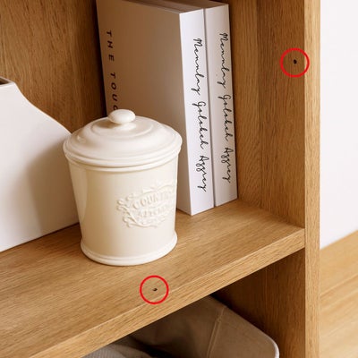 棚板は横置き時も設置可