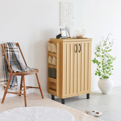 専用スリッパラックの取り付け可