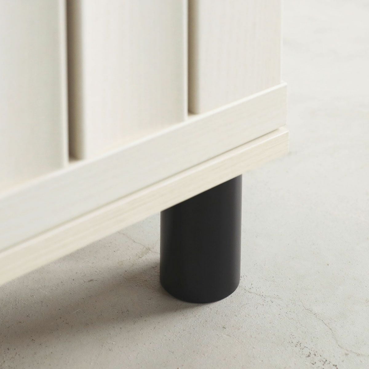 下駄箱 シューズボックス 幅75cm 高さ103cm ホワイト 白木目 通気性