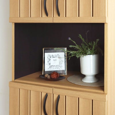 雑貨が映えるオープンスペース