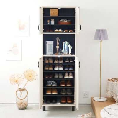 約27足の靴を収納できます