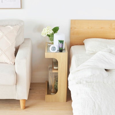 隙間に置けるスリムサイズ