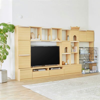 キャットウォーク一体型収納