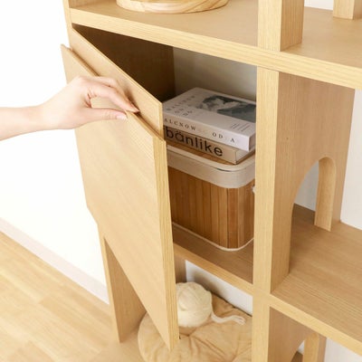 ニャコモ専用 穴なし左右共通扉