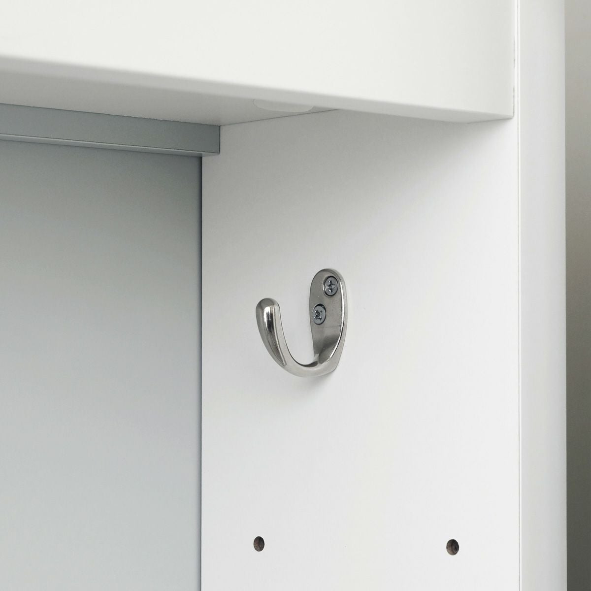 隙間収納 ストッカー 幅15cm 高さ181cm ホワイト 白単色 グレー スリム