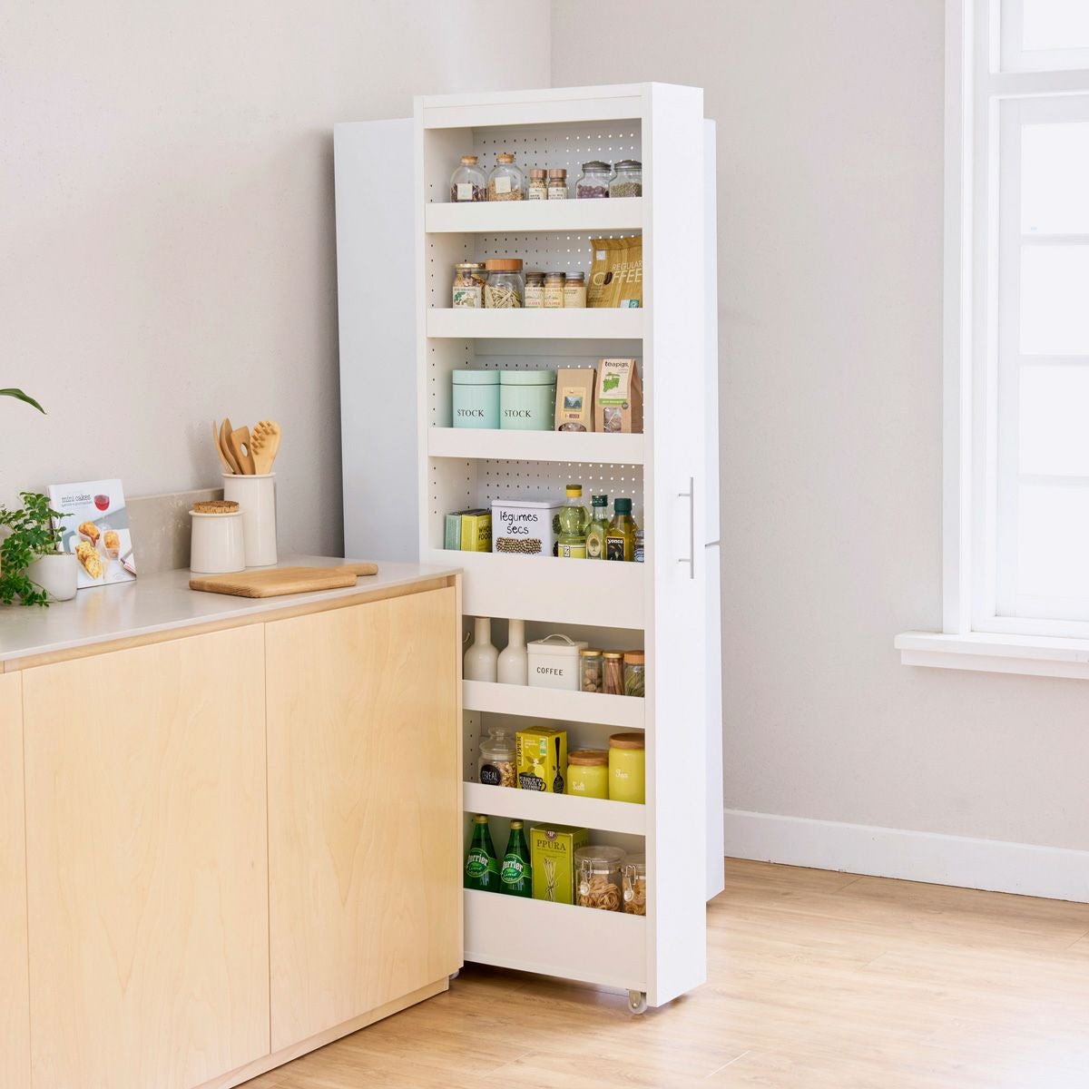 キッチン収納 ホワイト（白木目）系 | 家具インテリア通販のSHIRAI