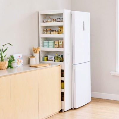 隙間を有効活用してキッチンスッキリ！