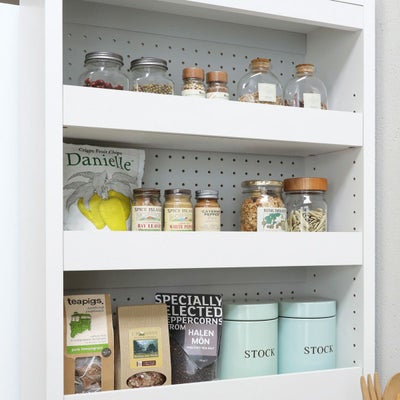 収納物が見えるから在庫管理がしやすい