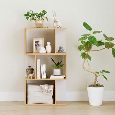 ユニークなジグザグデザイン