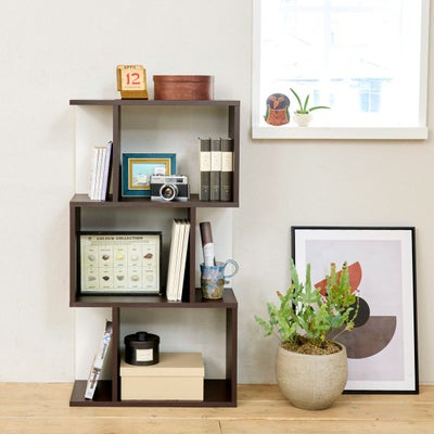 ユニークなジグザグデザイン