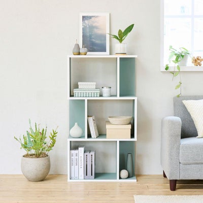 ユニークなジグザグデザイン