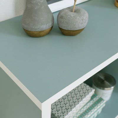 くすみカラーのディスプレイラック