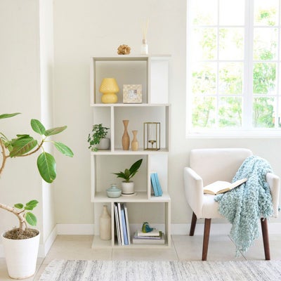 ユニークなジグザグデザイン