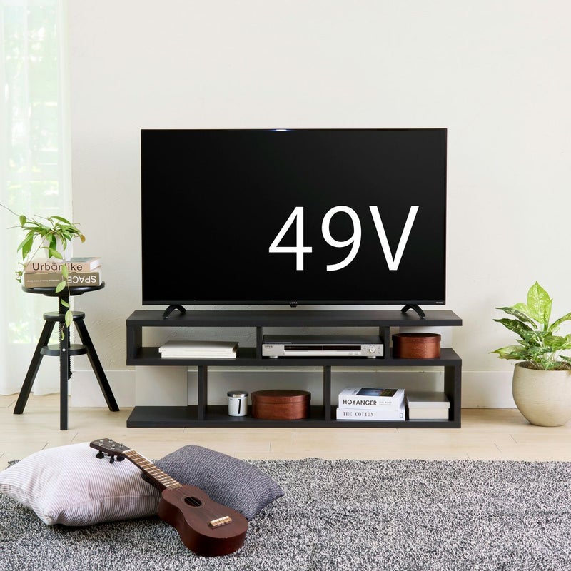 [50V型までのテレビ対応]50V型までのテレビが置ける幅118.4cmのテレビ台です。※お使いのテレビのサイズ・重量を必ずお確かめください。