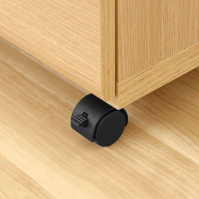 ストッパー付きキャスター