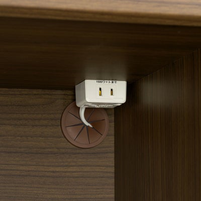 1口コンセントと配線用ゴムコーダー