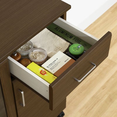 小物の収納に便利な引き出し