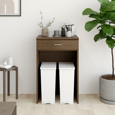 キッチンスペースを有効活用できるゴミ箱上ラック