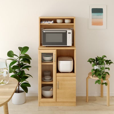 一人暮らしにぴったりのオールインワンレンジ台