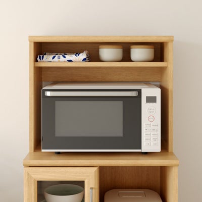 単機能電子レンジが置けます