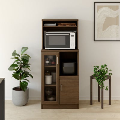 一人暮らしにぴったりのオールインワンレンジ台