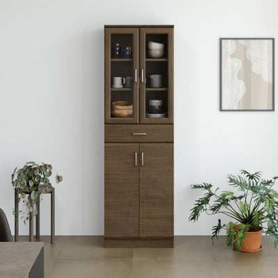 扉と引出の大容量食器棚