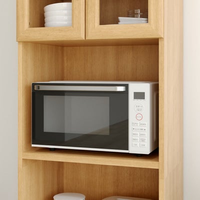 単機能電子レンジが置けます