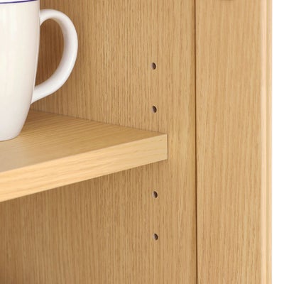 高さを調節できる移動棚