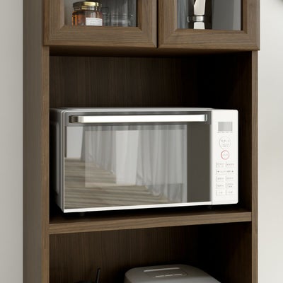 単機能電子レンジが置けます