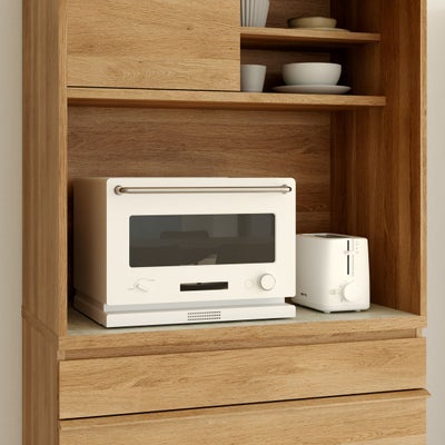 キッチン家電を並べて時短料理を楽しむ