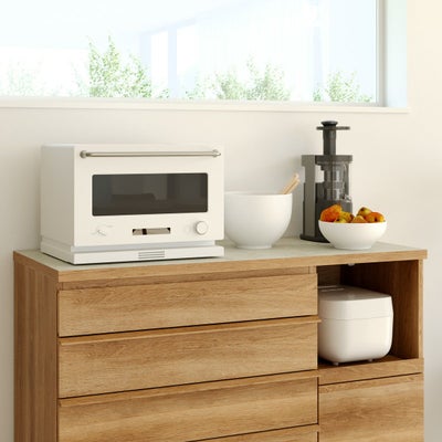 キッチン家電を並べて時短料理を楽しむ