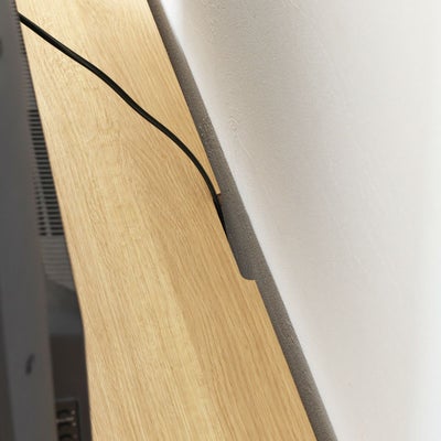 テレビなどの配線用加工