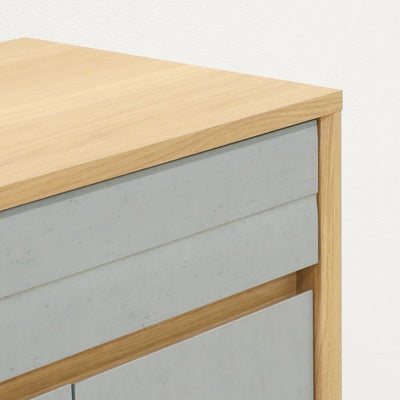 アクセントの引出デザイン