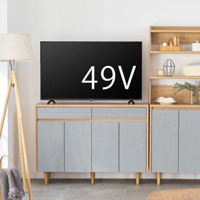 ミドルタイプのテレビ台としても使える