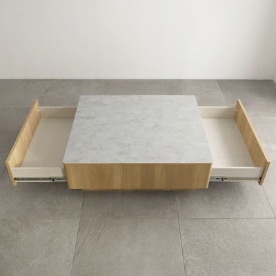 2杯の引き出し付き