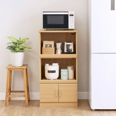 キッチン家電を1か所にまとめて収納