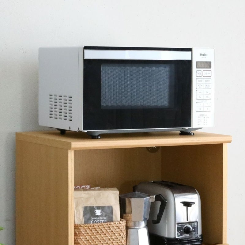 [単機能電子レンジが置けます]天板は耐荷重20kg。単機能電子レンジが設置できます。