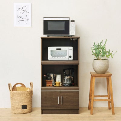 キッチン家電を1か所にまとめて収納