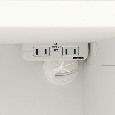 2口コンセントと配線用ゴムコーダー