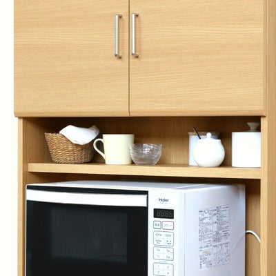 取り出しやすいオープン棚