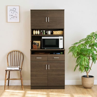 家電やキッチン用品をまとめて収納