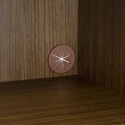 電源コードを通せる配線用ゴムコーダー