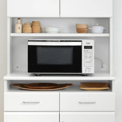 単機能電子レンジが置けます