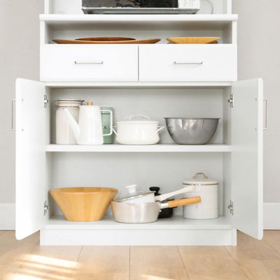 ボウルや大皿の収納に