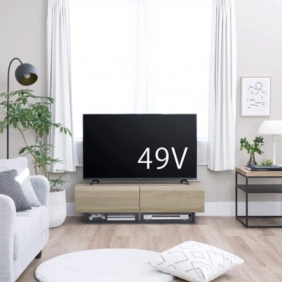 50V型までのテレビ対応